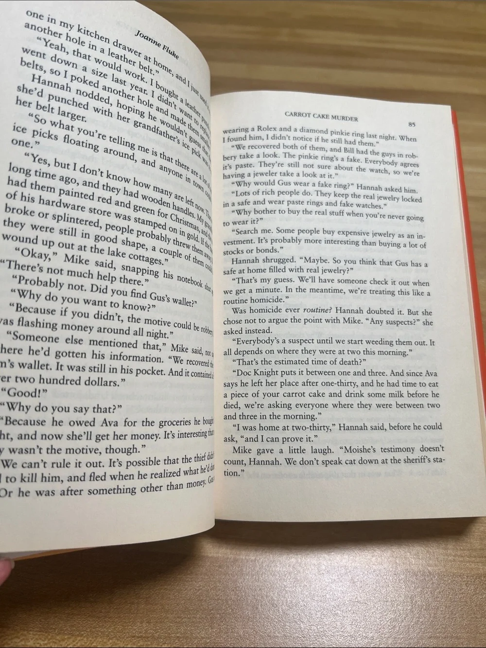 Hannah Swensen Mystery with Recipes red cake collectors